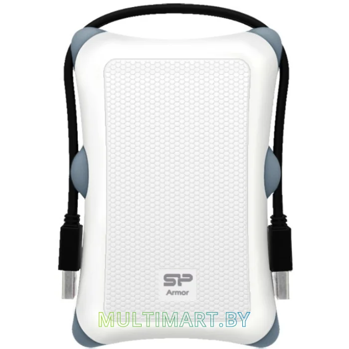 Внешний жесткий диск Silicon-Power Armor A30 1TB White (SP010TBPHDA30S3W)